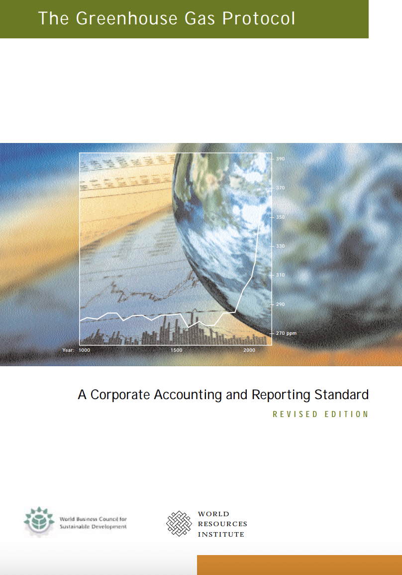 GHG Protocol Corporate Accounting and Reporting Standard
